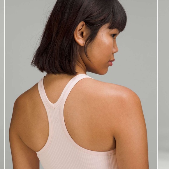 Lululemon Ebb to Street Tank Top STRAWBERRY MILKSHAKE - Picture 2 of 6